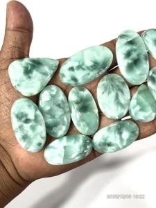 Hémimorphite naturelle, pierres précieuses brutes, cabochons, formes et tailles variées, environ 20 à 30 mm - Product Image 3