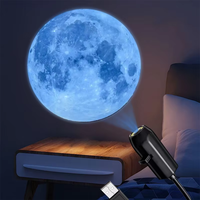 Lampe de nuit avec projection de la Terre à 360 degrés