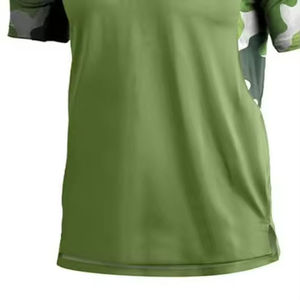 เสื้อถักสีดำสำหรับผู้ชาย ผ้าฝ้าย 100% ระบายอากาศได้ดี กันน้ำ ไร้รอยต่อ ป้องกันรอยยับ มีกระเป๋าโลโก้ด้านหน้า 6 แผง สไตล์ลำลอง - Product Image 3