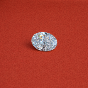 Diamant de laboratoire ovale en vrac, 3 carats, couleur EF, clarté VVS2, certifié IGI, pour bijoux classiques - Product Image 1