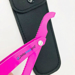 Pink Turkish Cut Throat Stainless Steel Professional Classic Men Straight <b>Razor</b> Single Blade for Face Body Use Turkish Design - Product Image 5
