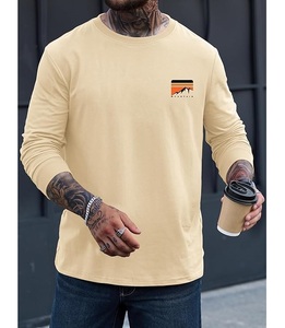Sudadera de Hombre de Talla Grande, Diseño Nuevo, Casual, Elegante, Manga Larga, Cuello Redondo, Hombros Caídos, Estampada, Cómoda, de Bangladesh - Product Image 4