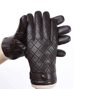 Gants en cuir uni respirants de haute qualité pour hommes, parfaits pour le ski, les sports d'hiver et les activités de plein air – Vente en gros, dernières nouveautés - Product Image 1