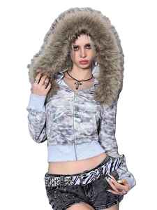 Conjunto de Sudadera y Pantalones Deportivos para Mujer, Dos Piezas, Pantalones de Chándal de Forro Polar, Conjuntos Casuales de Invierno, Venta al Por Mayor - Product Image 4