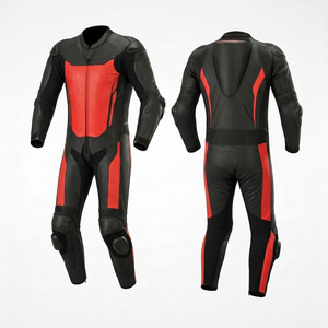 Chaquetas de cuero genuino para motociclistas, estilo urbano para hombre, de invierno, informales, a la moda, de lona teñida lisa, en venta. - Product Image 1