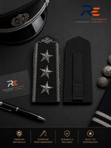 Epaulettes de Uniforme Premium con Construcción Duradera, Costuras Impecables y Estilo Profesional Elegante - Product Image 1