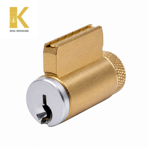 Cilindro SC Keyway KIL de Latón Personalizado de 32 mm, Cromado Pulido, Longitud Ajustable - Product Image 3