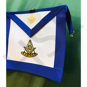 Delantal masónico de Past Master, conjunto de delantal y insignias masónicas - Product Image 2