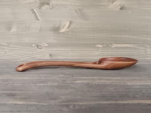 Cuchara para Servir de Madera de Acacia Pulida a Mano HASAN CRAFT, Diseño de Lujo, Utensilio de Cocina Ecológico para Fiestas y Bodas - Product Image 2