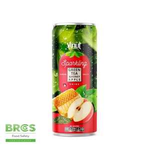 Boisson gazeuse à la pomme 250 ml Premium Back tea, fabricant de boissons OEM ODM, marque privée - Product Image 1