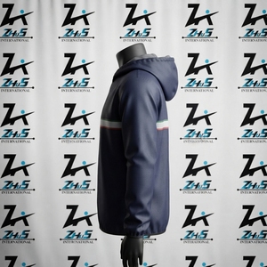 Veste de travail en toile de coton personnalisée à prix de gros avec impression sur mesure, fermeture à boutons, pour homme - Product Image 3