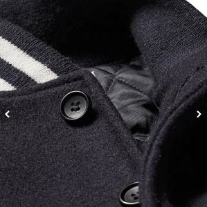 Chaqueta de bombardero para hombre, transpirable, de calidad única, de manga larga, ajuste relajado con bolsillos, chaquetas de bombardero para hombre - Product Image 6