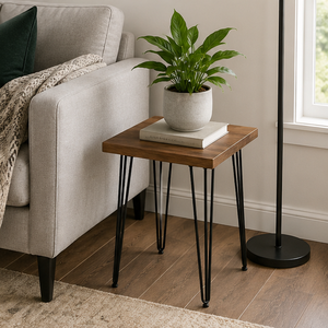 Hairpin Furniture <b>Legs</b> for DIY Desk Coffee Dining <b>Table</b> 20 inch Set of 4 Heavy Duty 3 Rod Metal <b>Table</b> <b>Legs</b> EDPTBL017 - Product Image 1