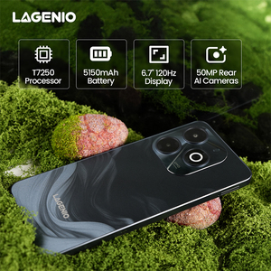 Smartphone LAGENIO A11 4+128 Go 5150 mAh Appareil photo principal 13 MP Android 15.0 Déverrouillage par reconnaissance faciale et empreinte digitale Économie d'énergie améliorée - Product Image 6