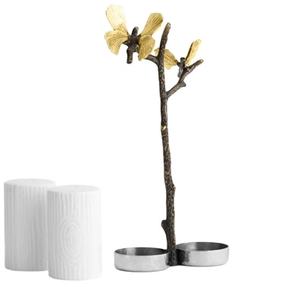 Bougeoir en aluminium à 2 niveaux de qualité supérieure Décor de mariage décoratif en métal pour la maison et l'hôtel avec une qualité supérieure - Product Image 1