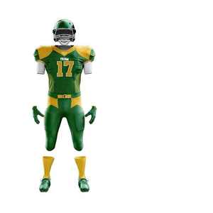 Breathable Anti-Bacterial American Football Uniforms for Pro Teams - Product Image 2