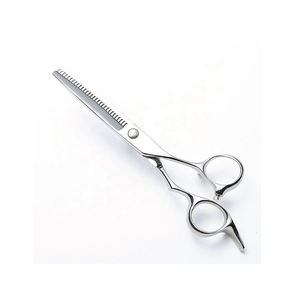 Tijeras Profesionales para Adelgazar el Cabello, de Acero Inoxidable Japonés, Ligeras, con Mango Largo, para Peluquería - Product Image 1