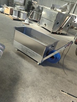 Machine de refroidissement par air pour noix grillées, capacité 100 kg/lot, déchargement manuel et automatique pour arachides, amandes, noix de cajou, pistaches, fèves de cacao