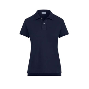 Polo en coton respirant pour femme, personnalisable OEM avec votre propre design et logo, toutes tailles, vêtements décontractés. - Product Image 1