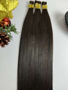 Extensiones de cabello humano vietnamita a granel, extensiones de cabello a granel de hueso recto, paquetes de 6-34 pulgadas de fábrica de Vietnam - Product Image 6