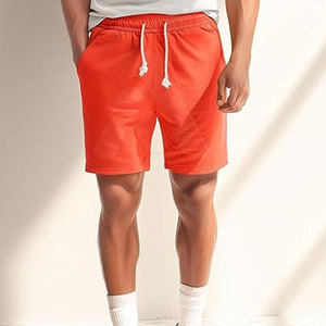 2026 Design Your Own Logo Men's <b>Shorts</b>-100% Cotton Solid Casual High Quality Quick Dry Breathable Best Selling - Product Image 4