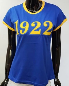 Camiseta Personalizada de Cuello Redondo para Mujer, Sorority Zeta Phi Beta, 100% Algodón, Colores Personalizados, Corte Regular, Verano, Casual, con Apliques - Product Image 4