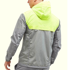 Unisex Windbreaker Jacket Custom Printed Logo Lightweight Travel <b>Rain</b> <b>Coat</b> Hot Selling Low MOQ - Product Image 3