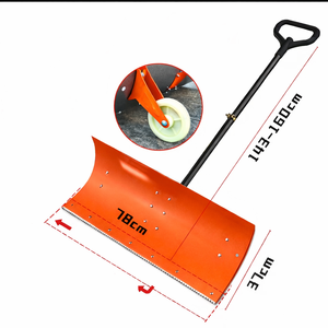 Pousse-neige robuste avec lame de 30 pouces de large et poignée en D, pelle à neige en acier pour allée et trottoir, outils d'hiver ODGWTO004 - Product Image 6