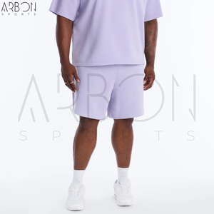 Fabricant de services OEM ODM, conception personnalisée avec cordon de serrage à la taille, shorts de sport décontractés pour hommes en tricot, prix de gros. - Product Image 6