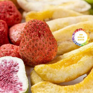 Fruta orgánica liofilizada de fábrica en Vietnam: plátano, mango, melocotón, pitaya, rambutan, mangostán, piña, fresa, kiwi, durian - Product Image 1