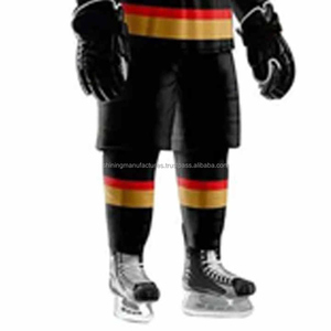 Service OEM en gros, maillot de hockey sur glace personnalisé, séchage rapide, respirant, confortable, impression par sublimation, nom et numéro de l'équipe, adulte, 100% - Product Image 5