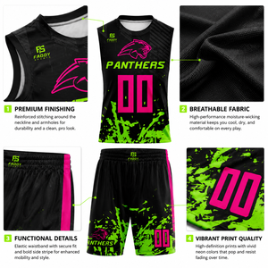 Ensemble Maillot et Short de Football Américain 7v7 Personnalisé à Sublimation Intégrale, Sans Manches, Séchage Rapide, Tenue d'Équipe de Flag Football - Product Image 3
