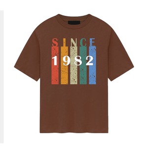 เสื้อยืดพรีเมียมสำหรับผู้ชาย เนื้อผ้าคอตตอน 100% แบบอินเตอร์ล็อค คอกลม ทรงลำลอง สีพื้น ทนทาน ระบายอากาศได้ดี พร้อมลายพิมพ์ - Product Image 4