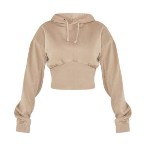 Sweat-shirt à capuche oversize à motif uni, technique brodée, épaules tombantes, style streetwear avec logo personnalisé - Product Image 1