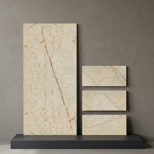 Foshan vente en gros 60X120cm Surface de sculpture carreaux de porcelaine émaillée sol haute brillance 600x1200mm céramique décorative matériau en bois - Product Image 5