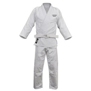 Custom Made Breathable 100% Cotton Lightweight Stretch Judo Suit Front Automated Cutting Martial Arts Wear for Unisex Adults - Product Image 1