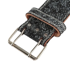 เข็มขัดหนังยกน้ำหนัก,เข็มขัดหนังฝึกเพาะกายฟิตเนสฝึกฝนขายดี - Product Image 3