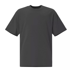 เสื้อยืดผู้ชายทรงปกติ คอกลม สไตล์ลำลอง ผ้าฝ้าย 100% สีพื้น เสื้อยืดเปล่าสำหรับออกแบบเอง เสื้อยืดออกกำลังกาย - Product Image 1