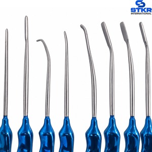 Kit de 8 instruments de chirurgie plastique pour lifting du visage et des sourcils, avec boîte - Product Image 5