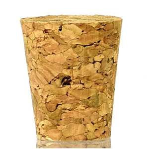 Agglomerated Tapered <b>Cork</b> <b>Bottle</b> Lids & Closures - Product Image 1