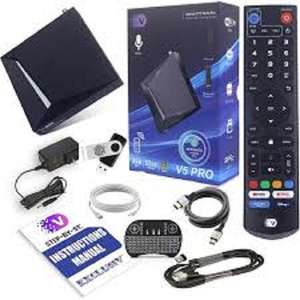 Authentic VseeBox V5 Pro Bundle with Voice Control Remote Ultimate 8K <b>Android</b> <b>TV</b> <b>Box</b> Ready to Ship - Product Image 1