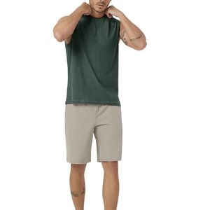 Custom Wholesale Men Fitness Tank <b>Top</b> Loose Breathable Athletic Training 100% Cotton Anti-UV Quick Dry OEM ODM - Product Image 1