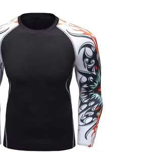 Meilleure Qualité – Nouvelle Arrivée : Ensemble Rash Guard Uni à Manches Longues pour Hommes – Respirant et Élégant – Vente en Gros - Product Image 6
