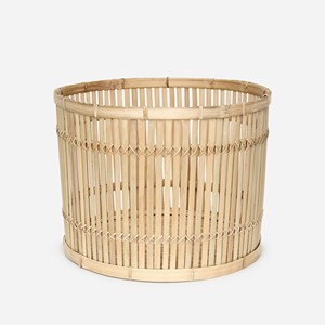 Eco friendly bamboo <b>baskets</b> storage container <b>basket</b> <b>weaving</b> product supplies Vietnam producer - Product Image 1