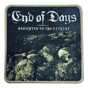 Patch brodé Snaggletooth Warpig Rock Band Born Lose Live Win, découpé, bord brodé, design floral écologique - Product Image 3