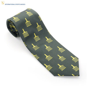 Corbata Masónica de Inspiración Tradicional, Tejido de Satén Ecológico de Seda, Artesanía de Primera Calidad con Detalles - Product Image 1