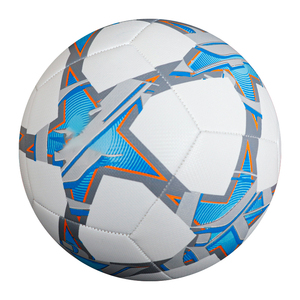 Custom Color and Design PVC Logo Print Size 4 Low <b>Bounce</b> Futsal Football Outdoor Soccer <b>Ball</b> Best Manufacturer Genuine Durable - Product Image 2