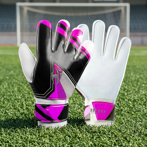 Gants de gardien de but de haute qualité en latex allemand, nouvelle conception, protection des doigts, personnalisables avec logo, respirants, anti-boulochage. - Product Image 3
