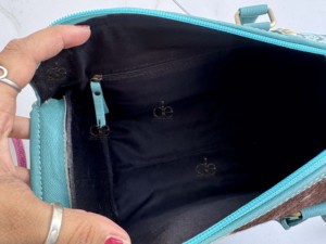 Bolso de Hombro de Cuero de Alta Calidad, Nuevo, Tallado a Mano, Estilo Bohemio, con Pelo de Vaca, Hecho a Mano, Elegante - Product Image 6