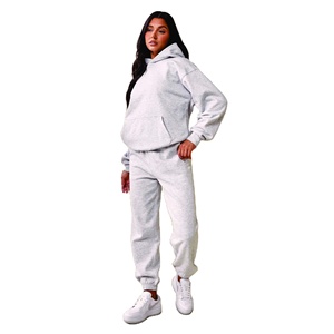 Conjunto Deportivo de Dos Piezas para Hombre, Ropa de Calle de Invierno, 100% Algodón, Cortavientos, Transpirable, Sudadera con Capucha y Bolsillos Laterales - Product Image 1